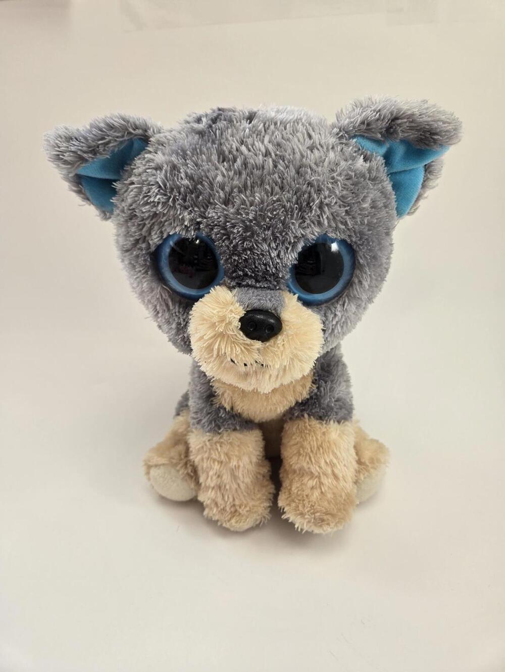TY Beanie Boo “Scraps” the Adorable Dog No Hang Tag (Larger 9 inch)